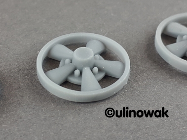 Preview: 13I #507 Cragar-Design Resine Felgeneinsatz 13 Zoll 1:18 1